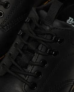 Reeder Wyoming Leather Utility Shoes in Black