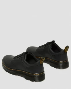 Reeder Wyoming Leather Utility Shoes in Black