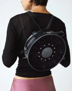 Round Wednesday Backpack in Black