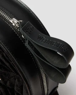Round Wednesday Backpack in Black