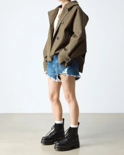 Sinclair Milled Nappa Leather Platform Boots in Black Milled Nappa