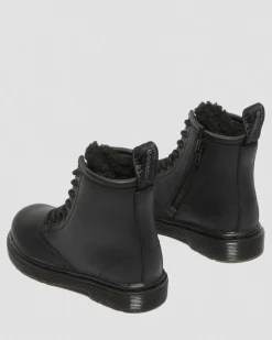 Toddler 1460 Faux Fur Lined Boots in Black