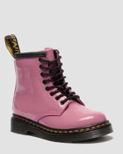 Toddler 1460 Patent Lamper Leather Boots in Dms Pink