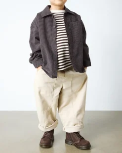Toddler 1460 Tumbled Nubuck Boots in Dark Brown