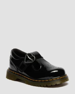 Toddler Polly II Heart Patent Leather Shoes