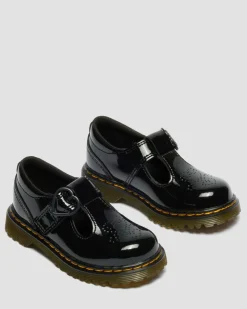 Toddler Polly II Heart Patent Leather Shoes