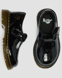 Toddler Polly II Heart Patent Leather Shoes