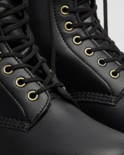 Vegan 1460 Felix Lace Up Boots in Black