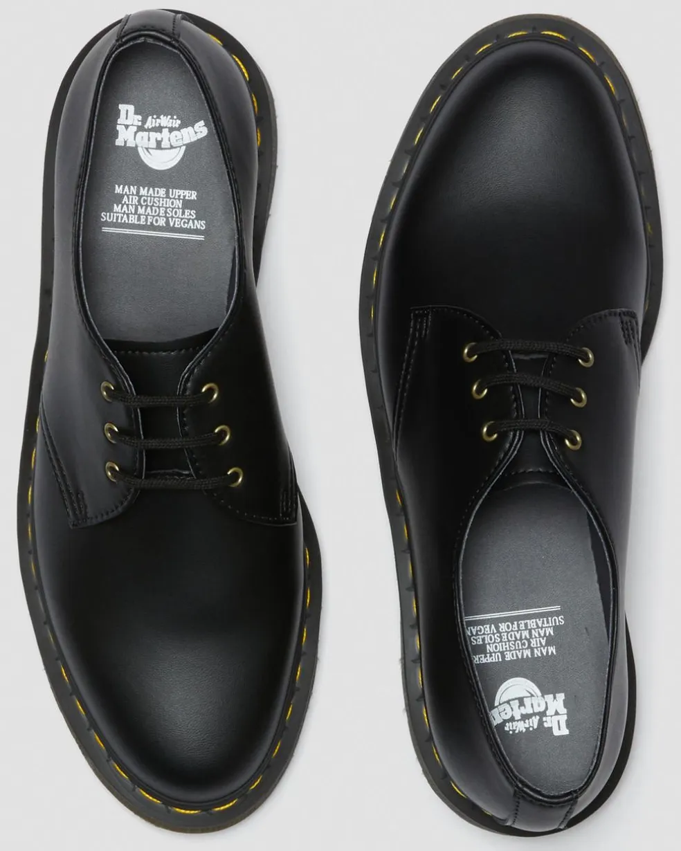 Vegan 1461 Felix Oxford Shoes in Black