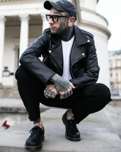 Vegan 1461 Felix Oxford Shoes in Black