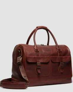 WEEKENDER AMBASSADOR LEATHER BAG in Cashew