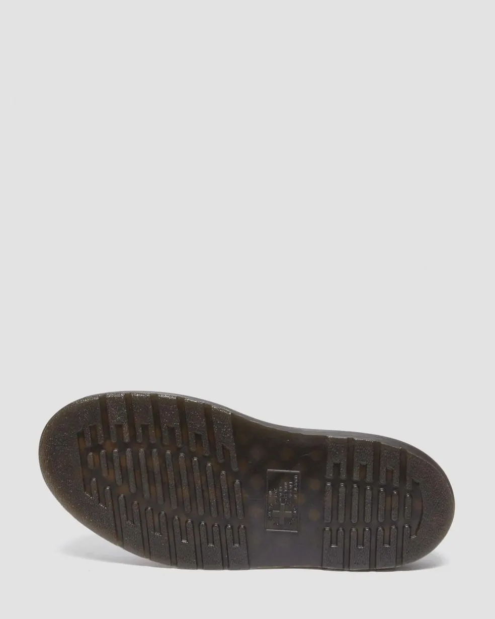 Wrenlie Grizzly Leather Fisherman Sandals in Black