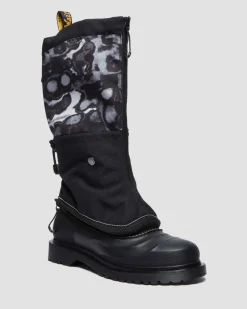 14xx Removable Gaiters Sub Boots in Black