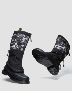 14xx Removable Gaiters Sub Boots in Black