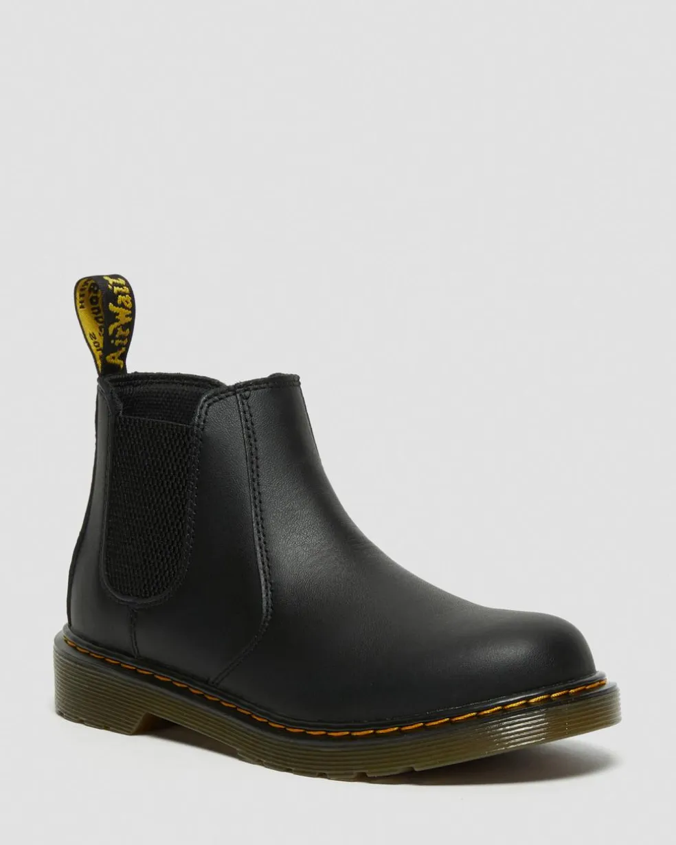 Youth 2976 Softy T Leather Chelsea Boots in Black