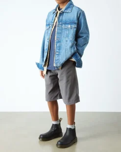 Youth 2976 Softy T Leather Chelsea Boots in Black