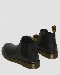 Youth 2976 Softy T Leather Chelsea Boots in Black
