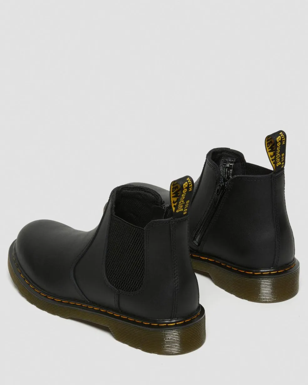 Youth 2976 Softy T Leather Chelsea Boots in Black