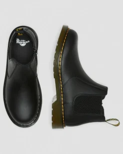 Youth 2976 Softy T Leather Chelsea Boots in Black