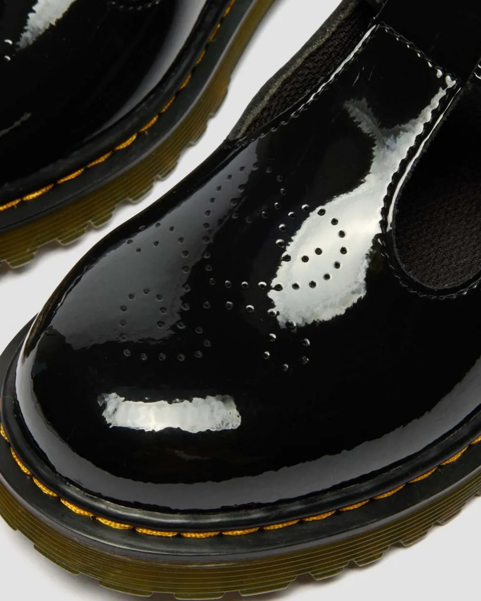 Youth Polly II Heart Patent Leather Shoes