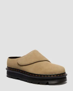 Zebzag Anywair Suede Mules in Savannah Tan