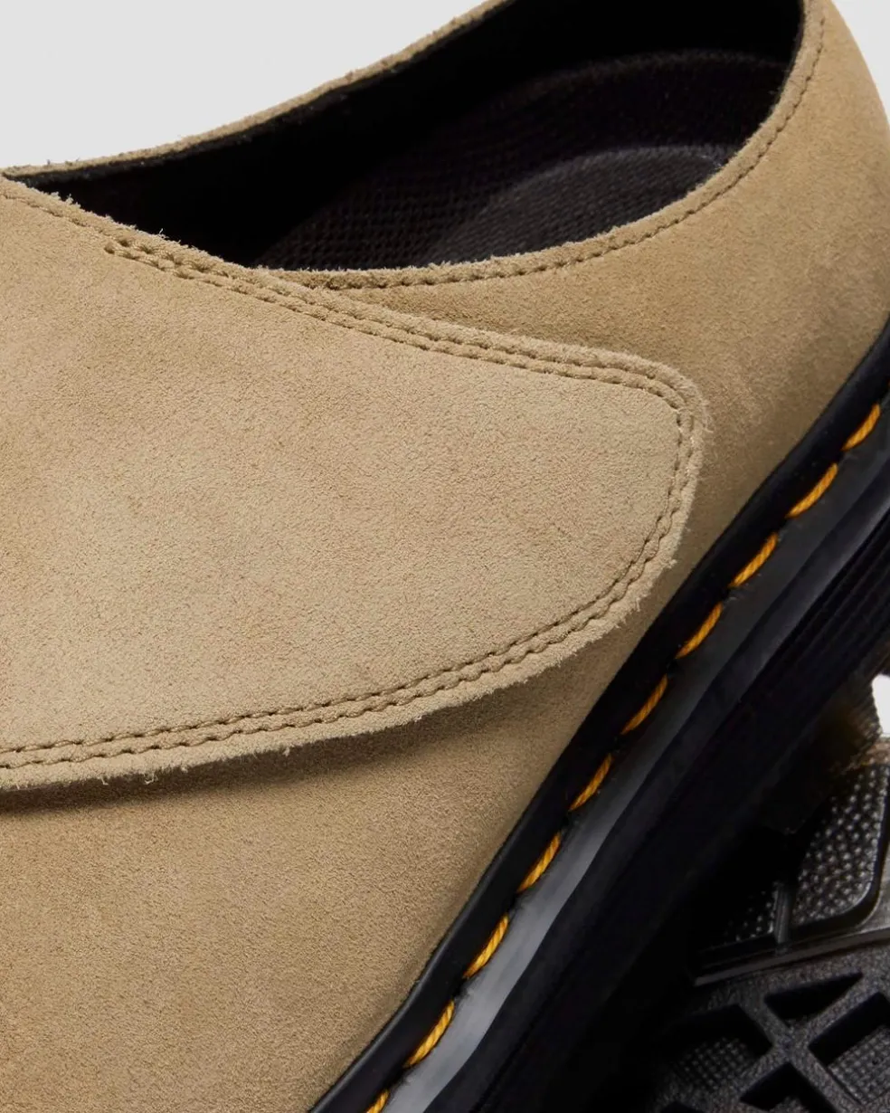 Zebzag Anywair Suede Mules in Savannah Tan