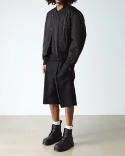 Zebzag Laceless Slip On Leather Boots in Black
