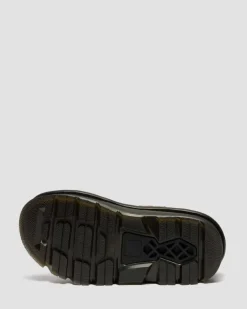 Zebzag Nubuck Platform Sandals in Sepia Brown