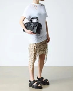 Zebzag Pisa Platform Sandals in Black