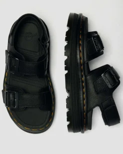 Zebzag Pisa Platform Sandals in Black