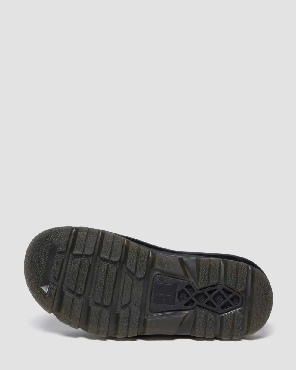Zebzag Suede Casual Slingback Platform Mules in Black