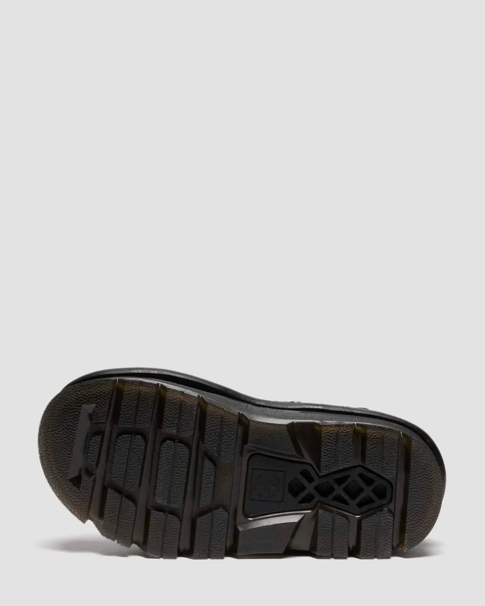 Zebzag Suede Platform Sandals in Black